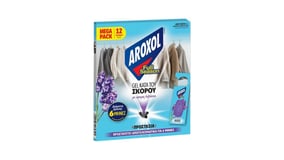 Aroxol Σκοροκτόνο Gel Full Season Λεβάντα 12τεμ