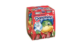 Danone Danonino Επιδόρπιο Γιαουρτιού Φράουλα 4x100g