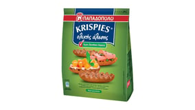 Παπαδοπούλου Krispies Ολικής Άλεσης Χωρίς Ζάχαρη 200g