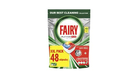 Fairy Platinum Plus Κάψουλες Πλυντηρίου Πιάτων Αnti-Dull XXL 48τεμ