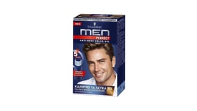Schwarzkopf Men Perfect Anti Grey Color Gel Βαφή Μαλλιών No50 Φυσικό Καστανό Ανοικτό 40ml