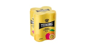 Tuborg Soda Mango & Passion Fruit Κουτί 4x330ml