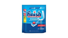 Finish Power All in One Ταμπλέτες Πλυντηρίου Πιάτων Λεμόνι 27τεμ