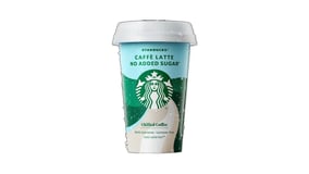 Starbucks Στιγμιαίο Ρόφημα Caffe Latte Χωρίς Ζάχαρη 220ml