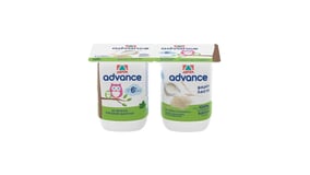Δέλτα Advance Παιδικό Επιδόρπιο Γιαουρτιού Farine Lacte 2x140g
