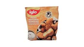 Iglo Τραγανές Παναρισμένες Κοτομπουκιές με Τυρί 375g