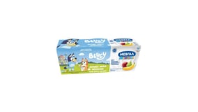 Μεβγάλ Maniacs Bluey Παιδικό Επιδόρπιο Γιαουρτιού Αχλάδι, Μήλο & Μπανάνα 3x140g