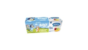 Μεβγάλ Maniacs Bluey Παιδικό Επιδόρπιο Γιαουρτιού Αχλάδι, Μήλο & Μπανάνα 3x140g