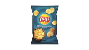 Lay's Πατατάκια 50% Λιγότερο Αλάτι 120g