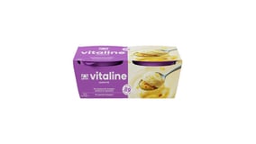 Δέλτα Vitaline Επιδόρπιο Γιαουρτιού Lemon Pie 2x150g