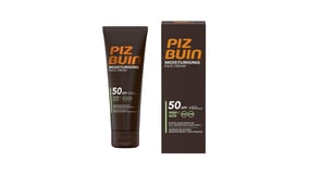 Piz Buin Ενυδατική Αντηλιακή Κρέμα Προσώπου Υψηλής Προστασίας SPF50 50ml