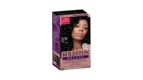 Wella Koleston Deluxe Μόνιμη Βαφή Μαλλιών 0% Αμμωνία Μαύρο Νo 2/0 1τεμ