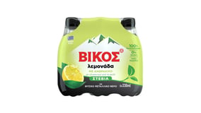 Βίκος Λεμονάδα Stevia Φιάλη 6x330ml