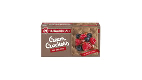 Παπαδοπούλου Cream Crackers Χαρούπι 190g