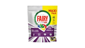 Fairy Platinum Κάψουλες Πλυντηρίου Πιάτων Miracle 45τεμ