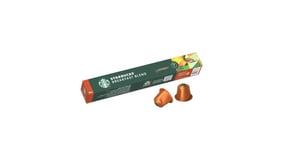 Starbucks Κάψουλες Espresso Breakfast Blend Συμβατές με Μηχανές Nespresso 10τεμ 53g