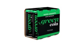 Green Cola Χωρίς Ζάχαρη 6x330ml