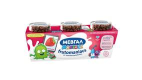 Μεβγάλ Frutomaniacs Επιδόρπιο Γιαουρτιού Φράουλα με Σοκολατομπαλίτσες Ίον 3x140g
