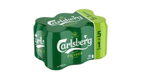 Carlsberg Pilsner Κουτί 6x330ml 5+1 Δώρο