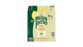 Perrier Ανθρακούχο Νέρο Λεμόνι 4x330ml