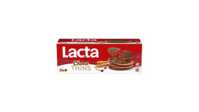 Lacta Μπισκότα Choco Thins 170g