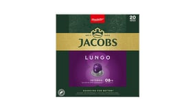 Jacobs Κάψουλες Espresso Lungo 8 Συμβατές με Μηχανές Nespresso 20τεμ 104g
