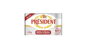 President Soft Βούτυρο Ανάλατο 60% Λιπαρά 200g