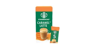 Starbucks Καφές Στιγμιαίος Caramel Latte 5x23g
