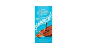Lindt Lindor Σοκολάτα Γάλακτος με Αλατισμένη Καραμέλα 100g