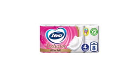 Zewa Exclusive Ultra Soft Χαρτί Υγείας 4 Φύλλα 8τεμ 912g