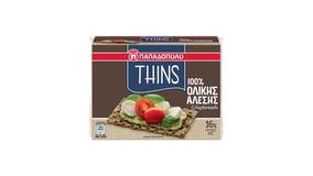 Παπαδοπούλου Thins Ολικής Άλεσης 250g