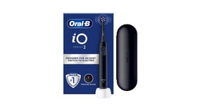 Oral B iΟ Series 2 Ηλεκτρική Οδοντόβουρτσα με Θήκη Ταξιδιού Μαύρη 1τεμ