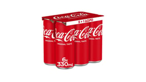 Coca-Cola 6x330ml 5+1