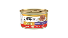 Gourmet Gold Mousse για Γάτες με Βοδινό 85g