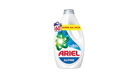 Ariel Υγρό Απορρυπαντικό Ρούχων Alpine 2.7l 60 Μεζούρες