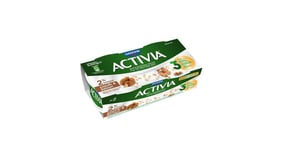 Activia Επιδόρπιο Γιαουρτιού Καρύδι & Βρώμη 2x200g