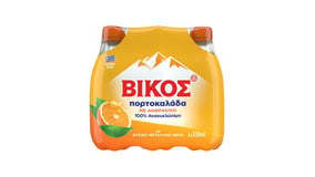 Βίκος Πορτοκαλάδα με Ανθρακικό 6x330ml