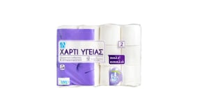 ΑΒ Χαρτί Υγείας 2 Φύλλα 24Ρολά 1.68kg