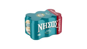 Νήσος Pilsner Κουτί 6x330ml 5+1 Δώρο