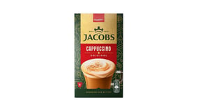 Jacobs Καφές Στιγμιαίος Cappuccino Original σε Sticks 8x11.6g