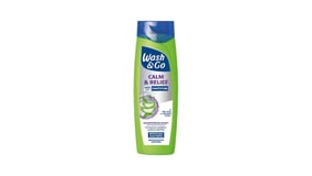 Wash & Go Σαμπουάν Calm & Relief 2σε1 360ml