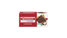 Papadopoulou Μπισκότα Πτι-Μπερ Σοκολάτα Γάλακτος & Καρύδα 200g