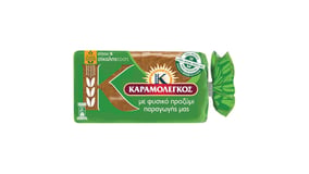 Καραμολέγκος Mini Ψωμί Τοστ Ολικής Άλεσης Σίκαλης 340g