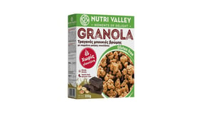 Nutri Valley Granola Τραγανές Μπουκιές Βρώμης με Μαύρη Σοκολάτα Χωρίς Γλουτένη 320g