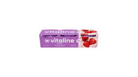Δέλτα Vitaline Επιδόρπιο Γιαουρτιού Φράουλα 3x180g