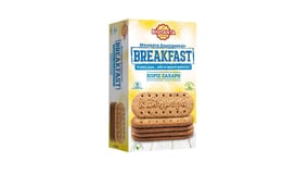 Βιολάντα Breakfast Μπισκότα Δημητριακών Χωρίς Ζάχαρη 180g