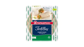 Παπαδοπούλου Tortillas Ολικής Άλεσης 360g