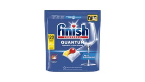 Finish Quantum All in 1 Ταμπλέτες Πλυντηρίου Πιάτων Λεμόνι 120τεμ