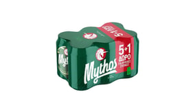 Mythos Lager Κουτί 6x330ml 5+1 Δώρο