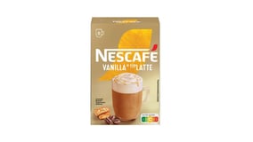 Nescafe Καφές Στιγμιαίος Vanilla Latte 8x17g